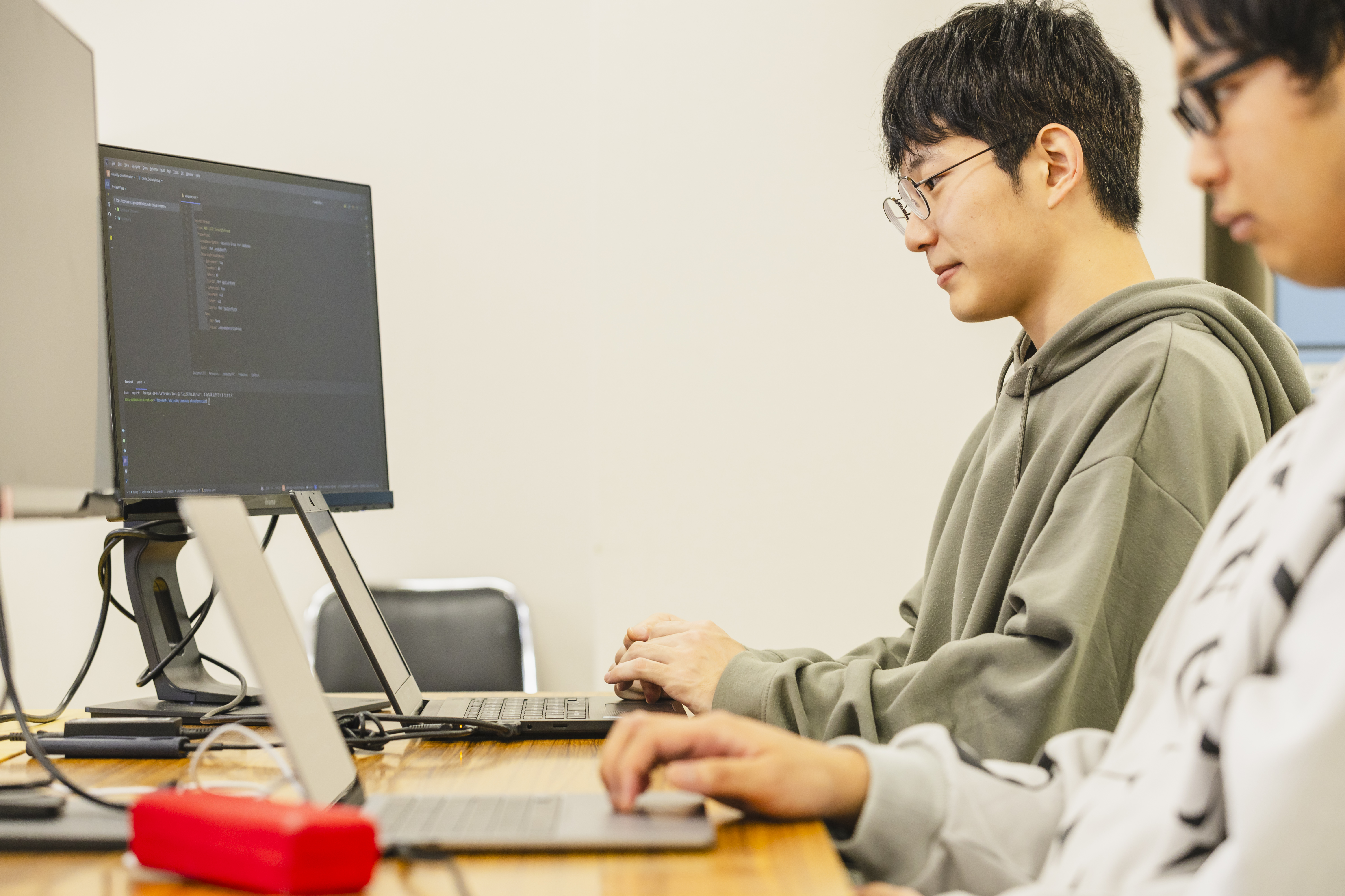 AI・高度ITエンジニア専攻の授業風景